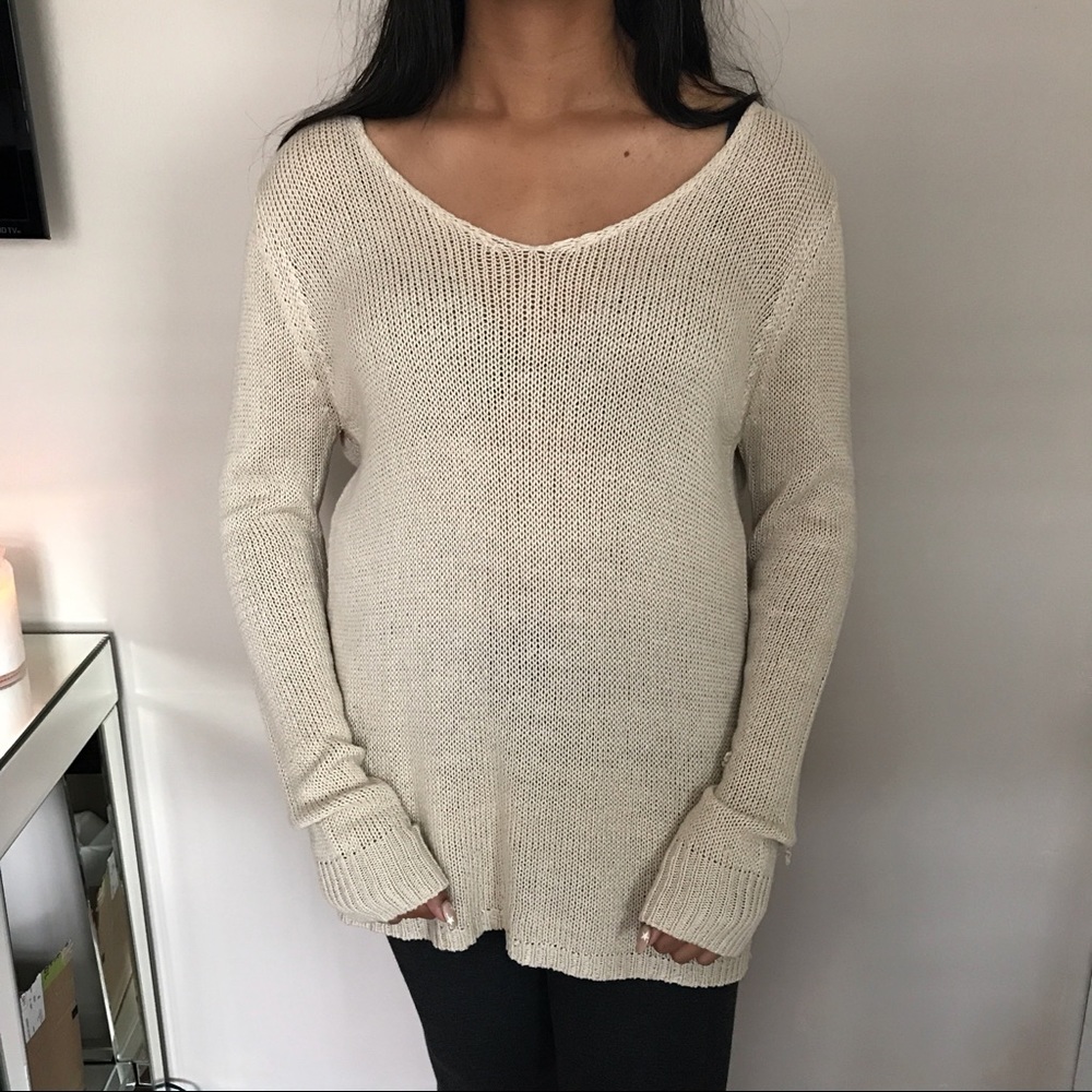 Cute sweater top to wear with anything